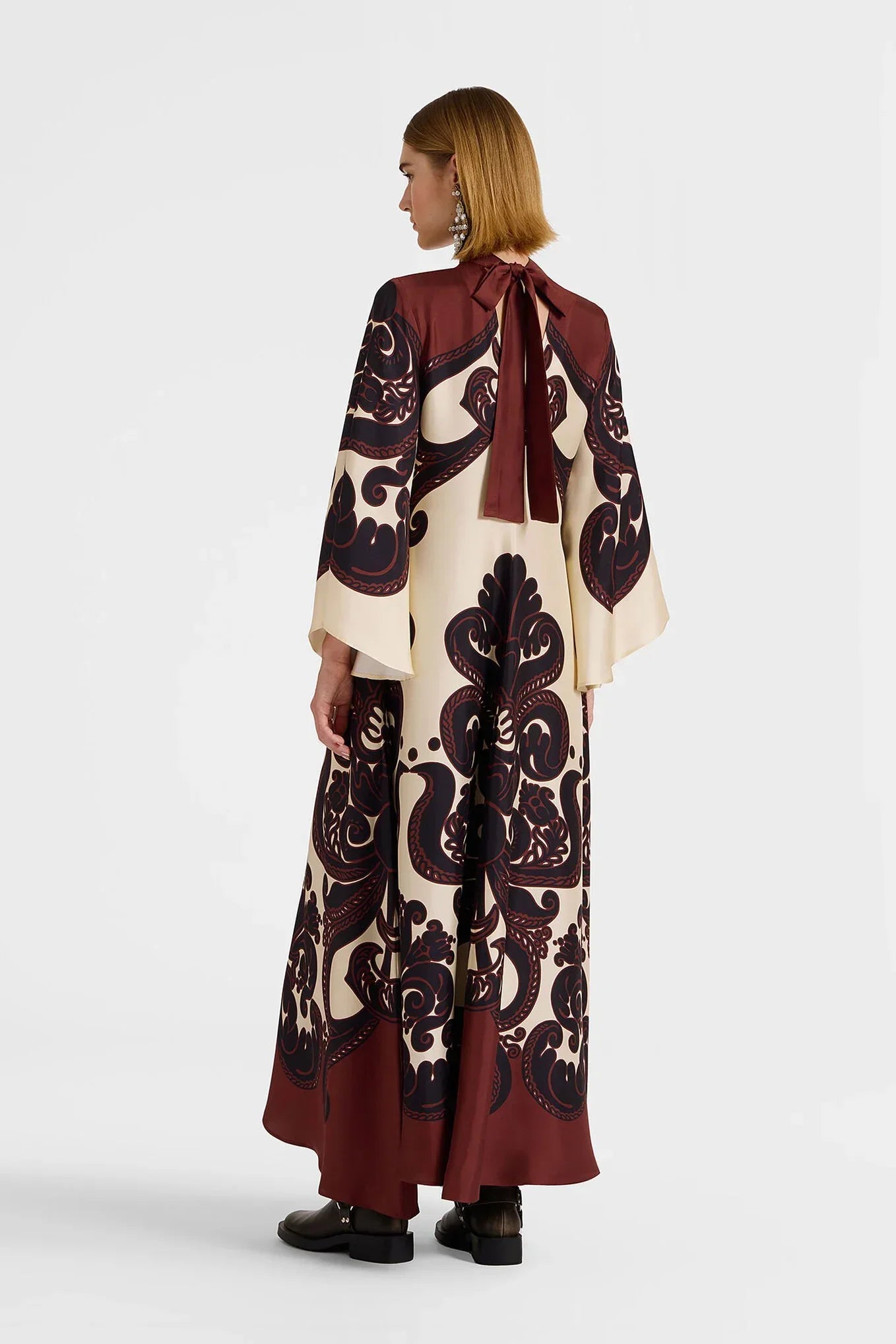 Bohemian Print Maxi Dress | Artistic | Flowing and Unique