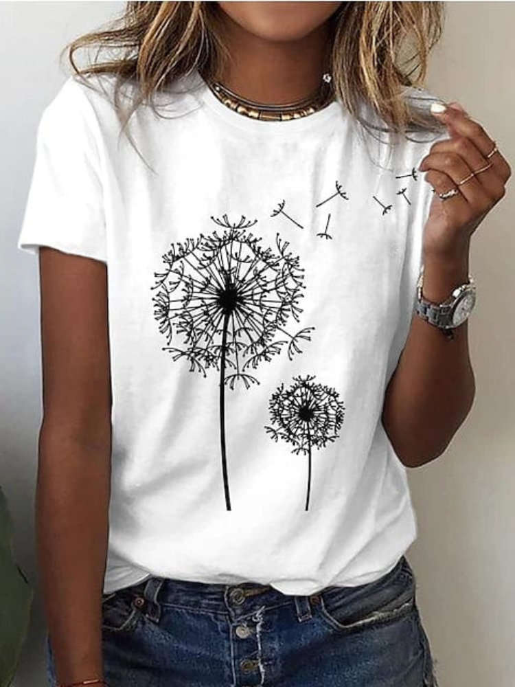 Delia | Women’s Top | Dandelion Print