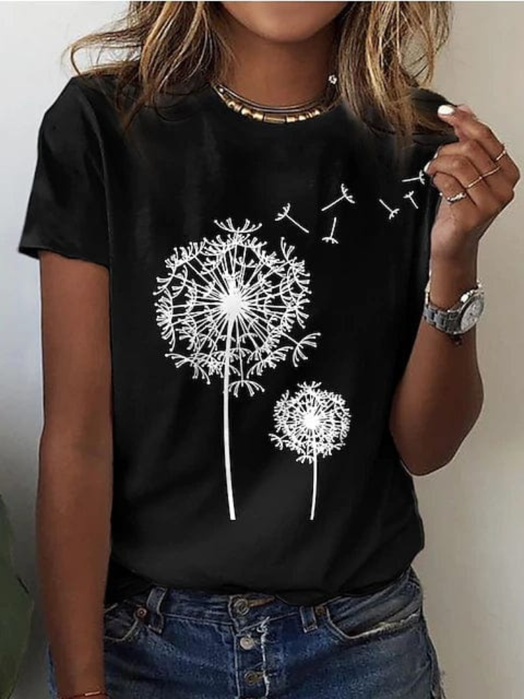 Delia | Women’s Top | Dandelion Print