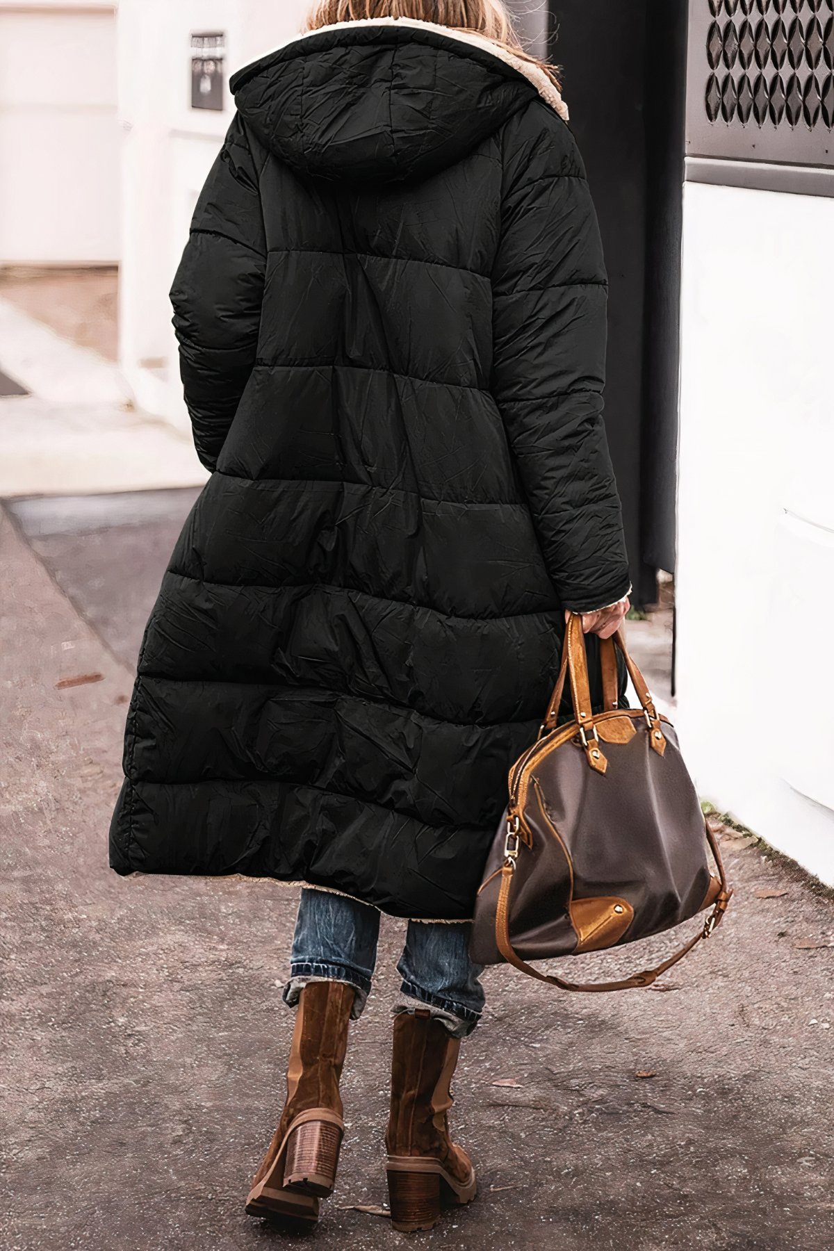 Women's Long Padded Coat | Long Distance