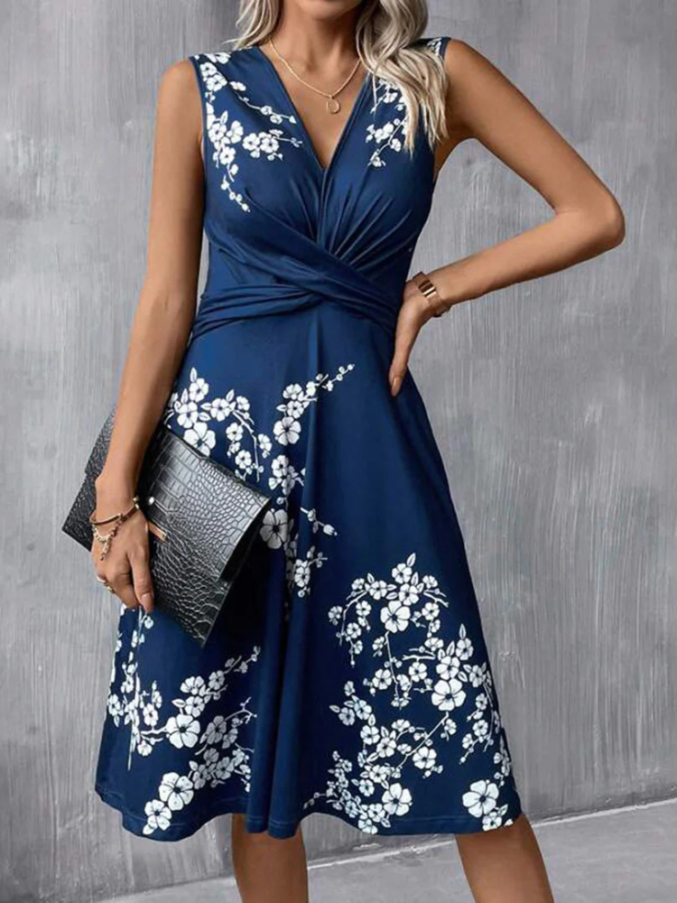 Eden | Women’s Dress | Sleeveless Knee-Length Summer Fit