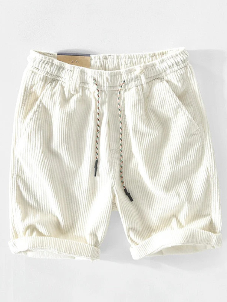 Elian | Men’s Corduroy Shorts | Loose Fit & Stylish Detail