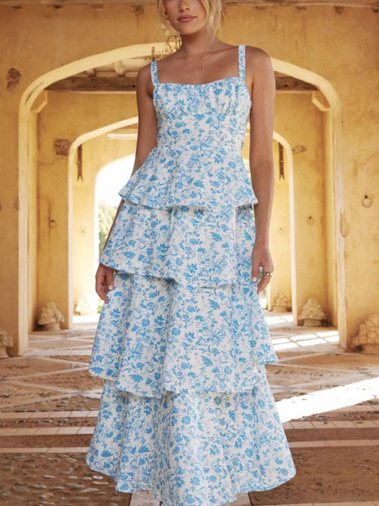 Elira | Women’s Maxi Dress | Romantic