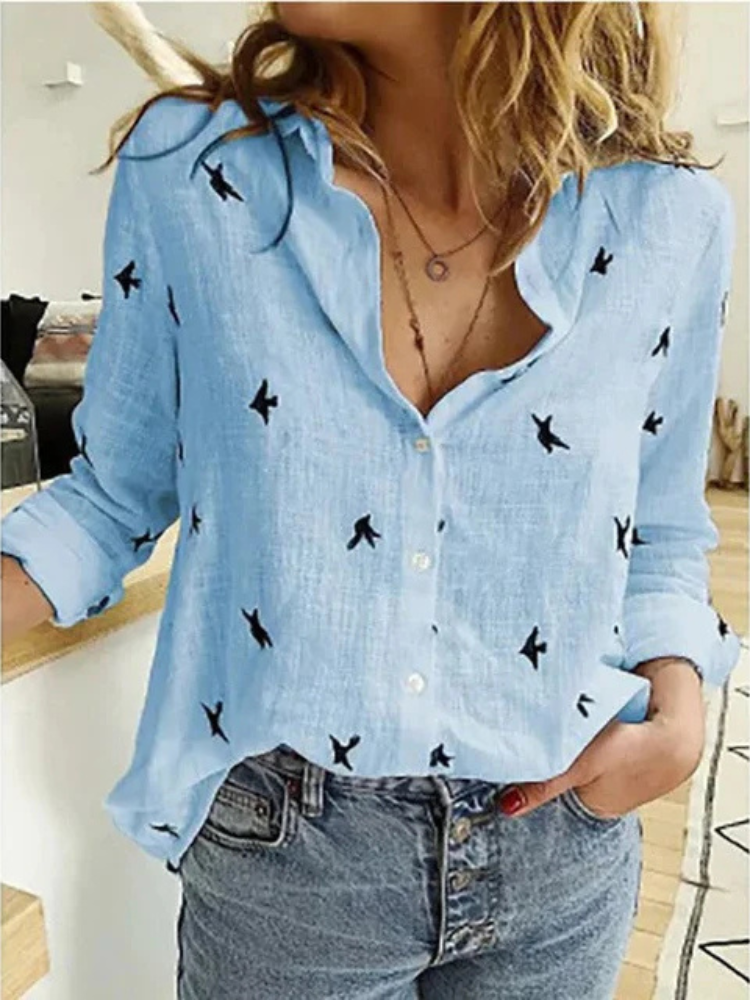 Eloise | Women’s Lightweight Blouse | Versatile Comfort