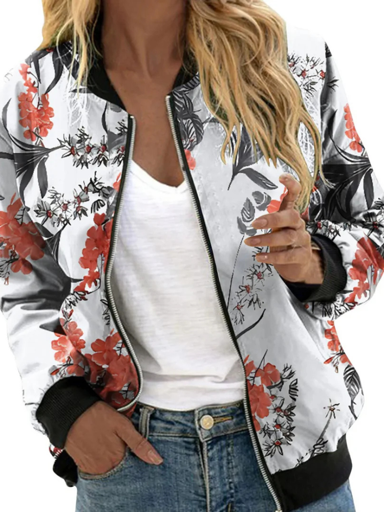 Flora | Women’s Floral Summer Jacket | Lightweight & Eye-Catching