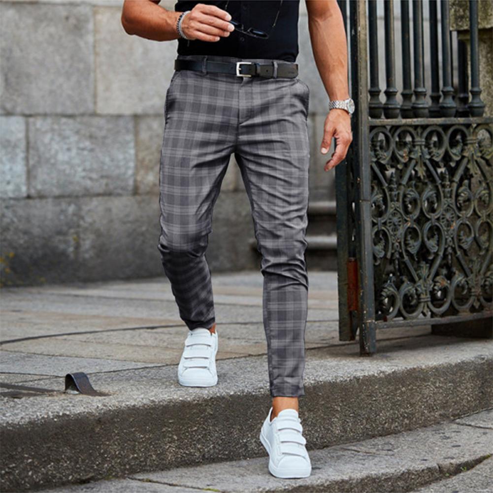 Men's Trousers – Straight Cut in Casual Style