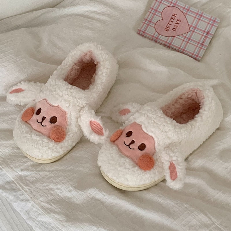 Unisex Animal Slippers – Soft Indoor Footwear