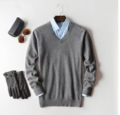 Men's long-sleeved jumper – knitwear