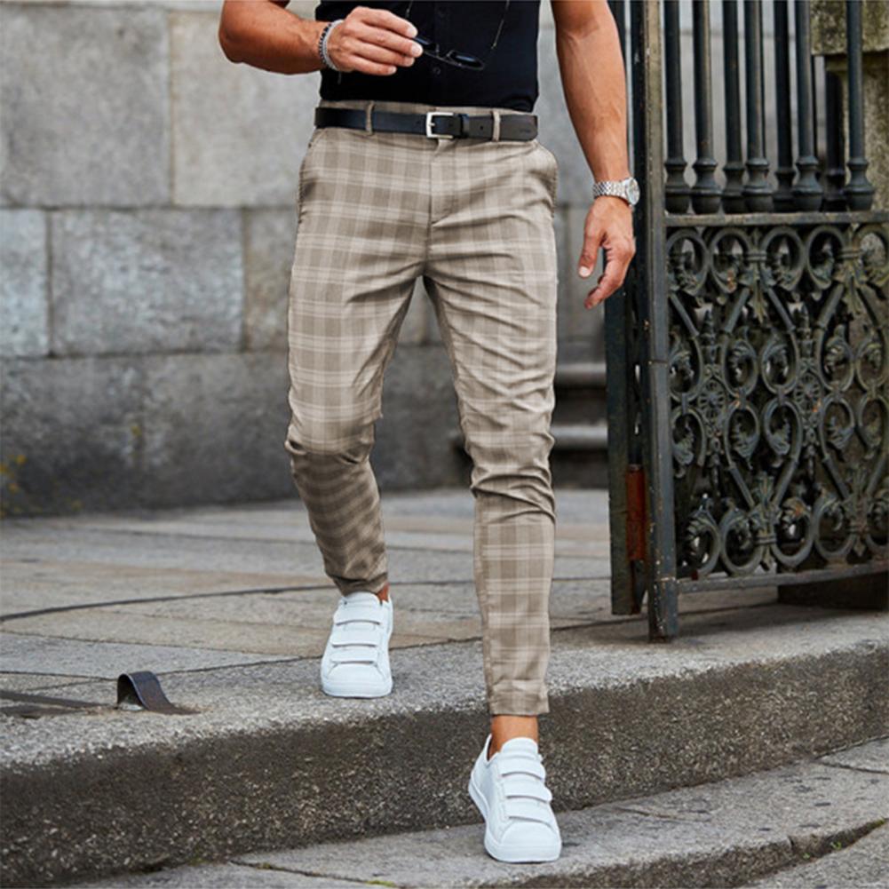 Men's Trousers – Straight Cut in Casual Style