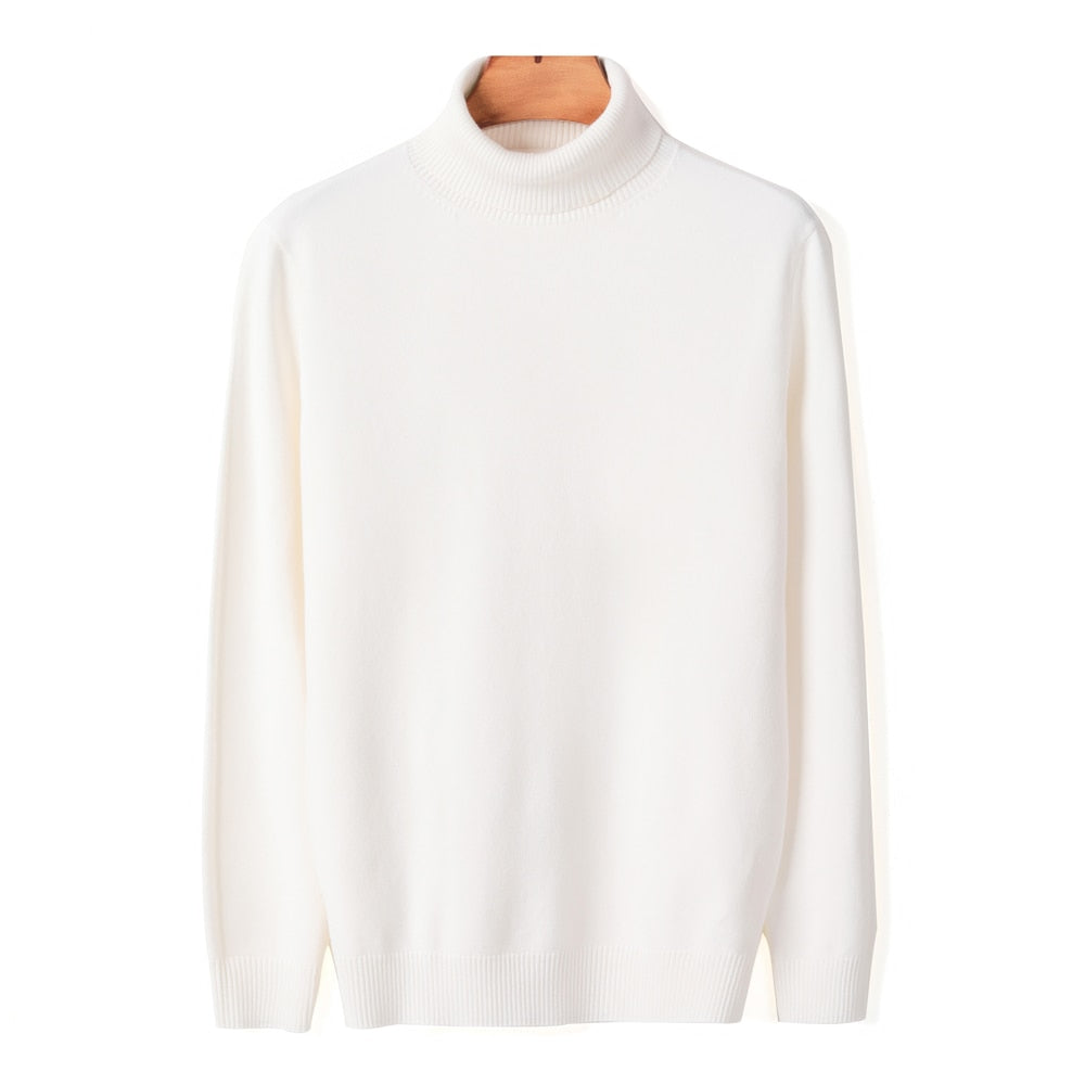 Men's Turtleneck – Long-Sleeved Basic Wear