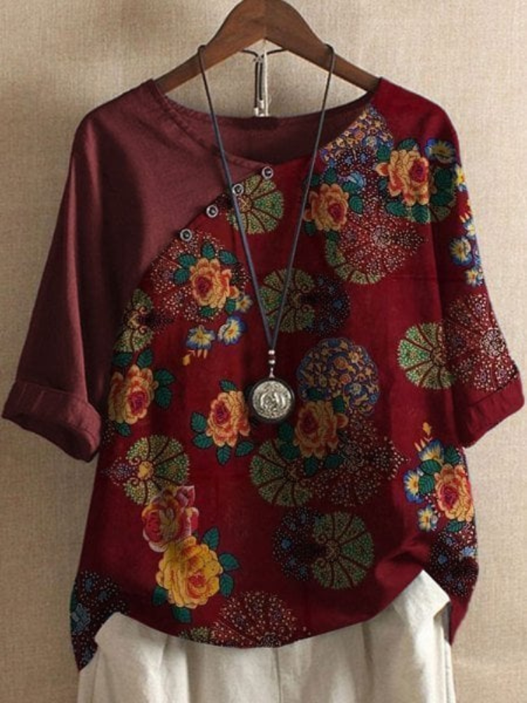 Isla | Women’s Shirt | Floral Short-Sleeve Lightweight
