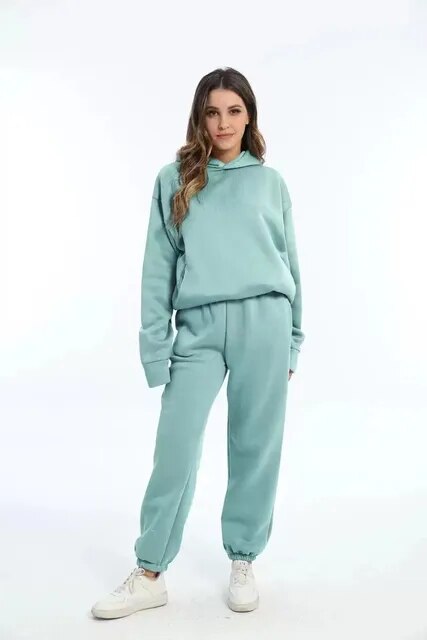 Women's Hoodie and Sweatpants Set