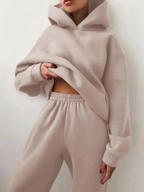 Women's Hoodie and Sweatpants Set
