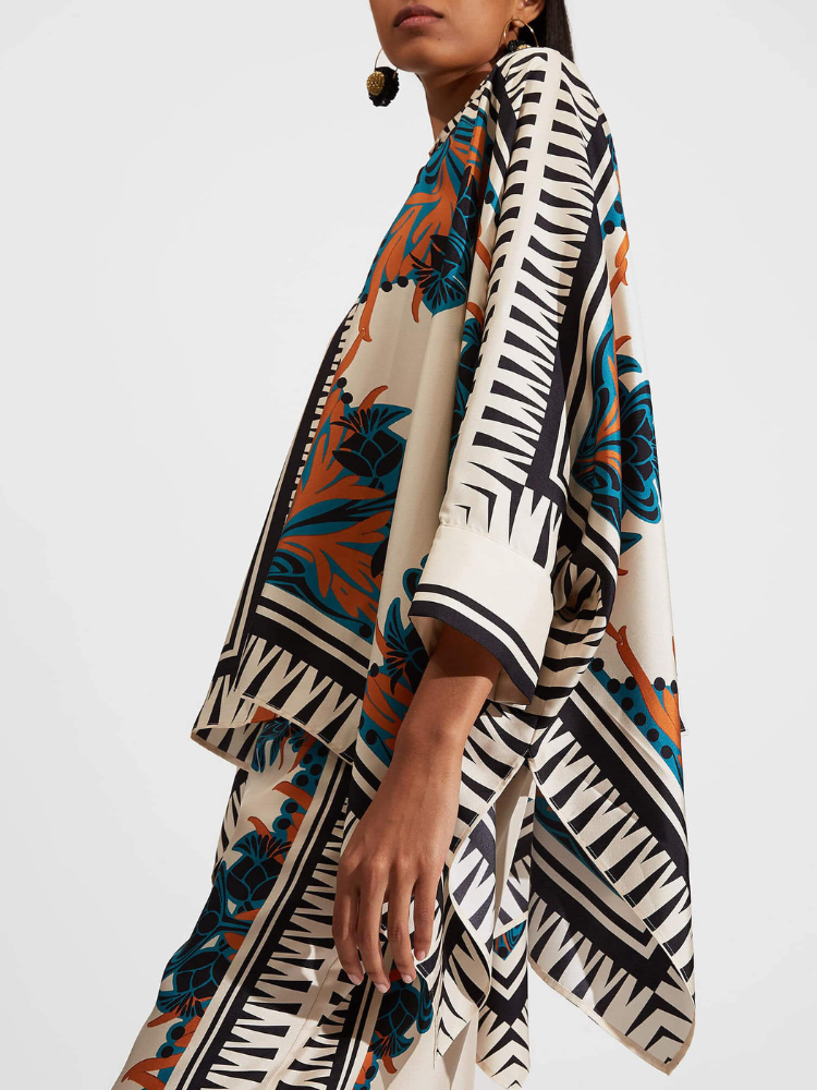 Kaia | Women’s Oversized Shirt | Lightweight and Printed