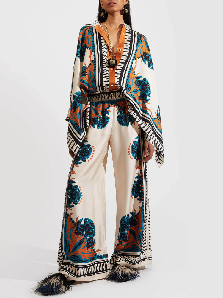 Kaia | Women’s Oversized Shirt | Lightweight and Printed