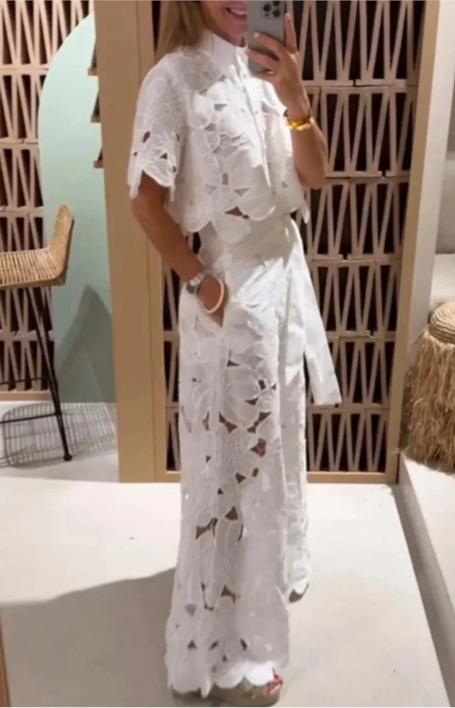 Karyna | Women’s 2-Piece Set | Elegant Hollow-Out