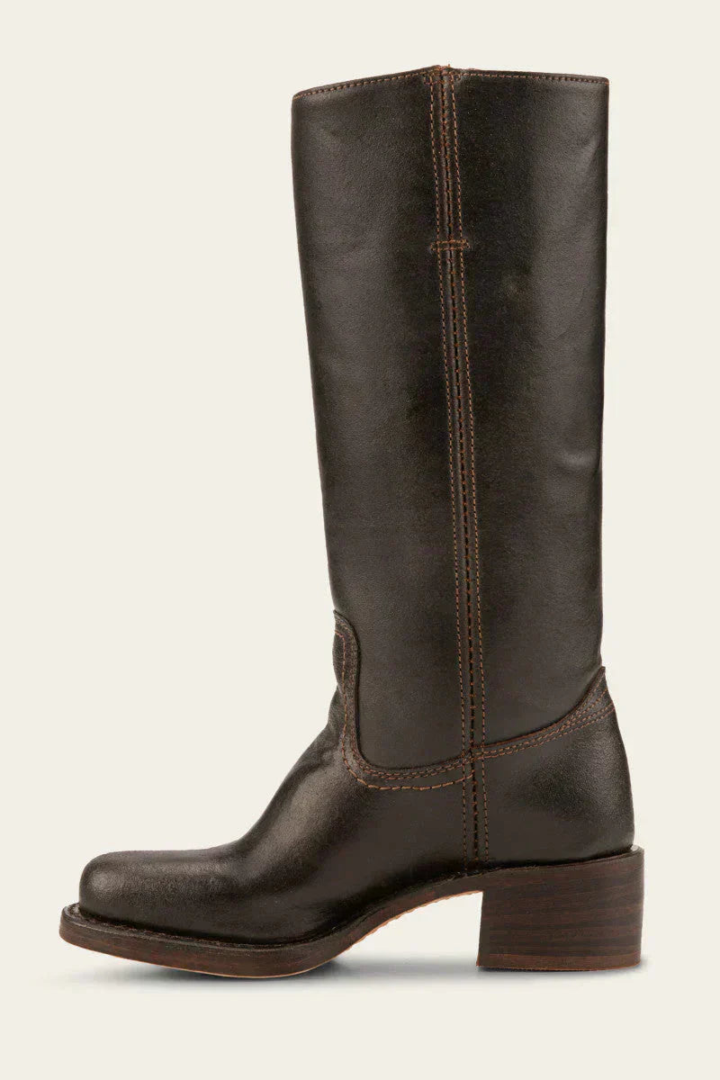 Women's Over-the-Knee Boots – Fitted Cut with Structured Sole