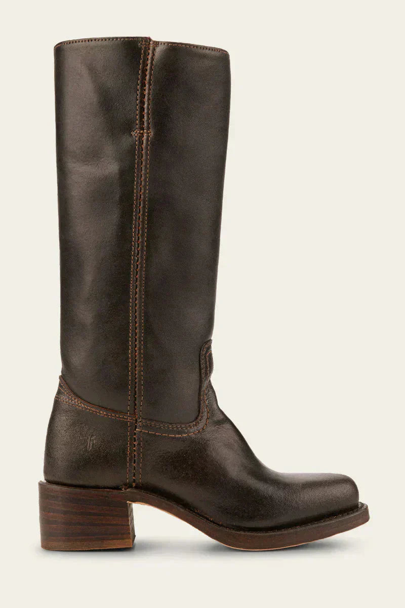 Women's Over-the-Knee Boots – Fitted Cut with Structured Sole