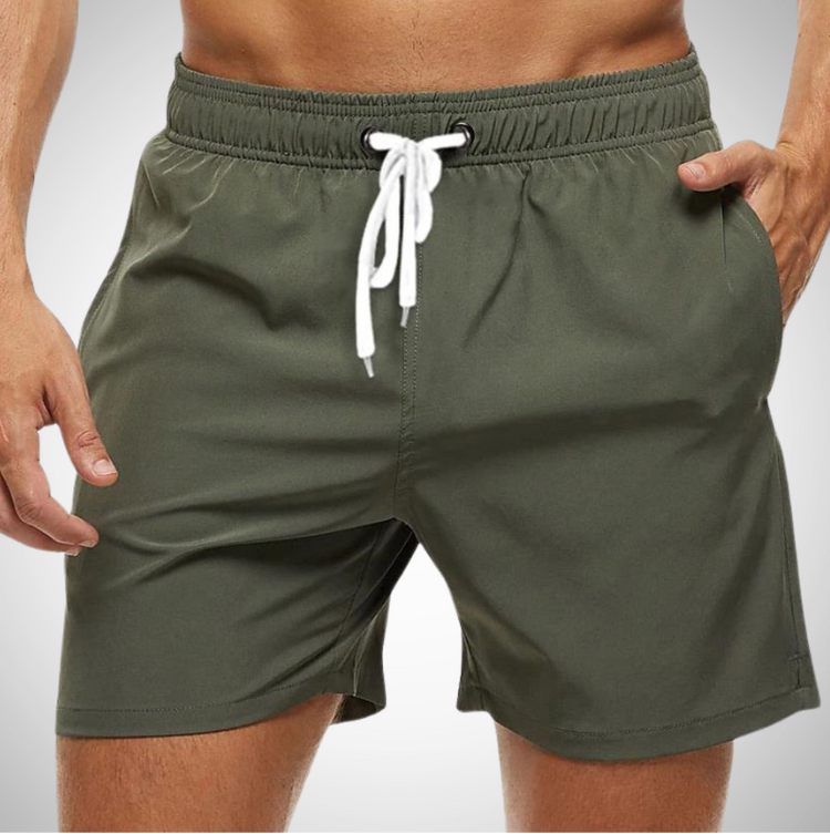 Leo | Men’s Swim Shorts | Solid Color Comfort Fit