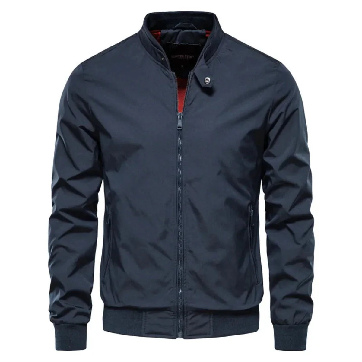 Men’s Summer Bomber Jacket – Zip Front