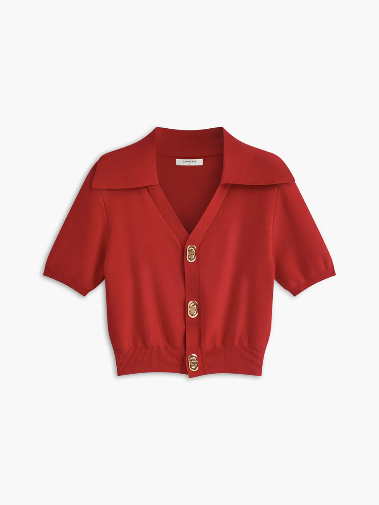 Lina | Women’s Top | Effortless Collared Minimal