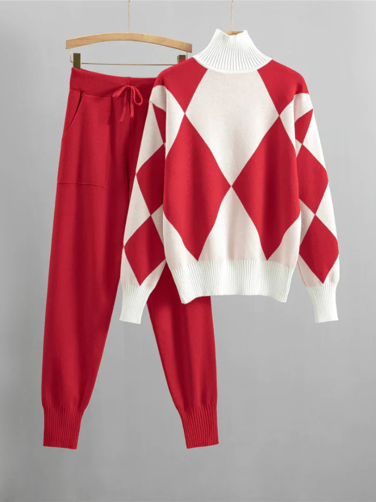 Maryana | Women’s Set | Knit Loungewear Sweater & Pants