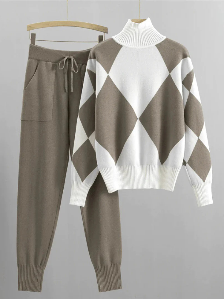 Maryana | Women’s Set | Knit Loungewear Sweater & Pants