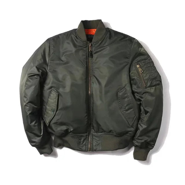 Ardeno - Unisex Bomber Jacket With Zip Closure