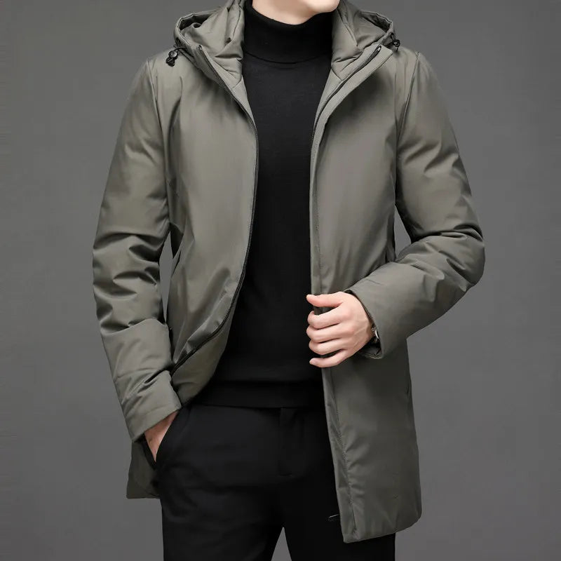 Men's Jacket – Coat with Hood and Zip