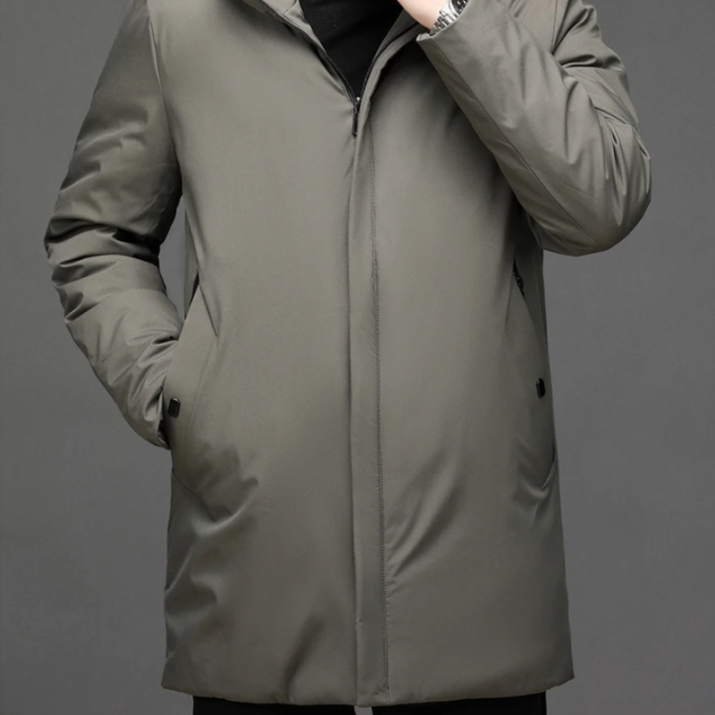 Men's Jacket – Coat with Hood and Zip