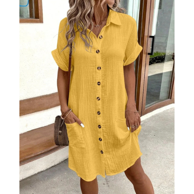 Mila | Women’s Shirt Dress | Lightweight & Chic