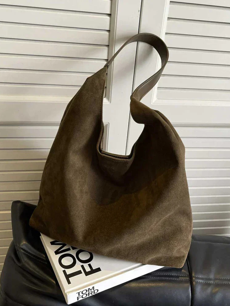 Mira | Women’s Suede Bag | Soft