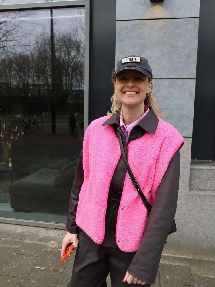 Niva | Women’s Vest | Sherpa Fleece Oversized Fit