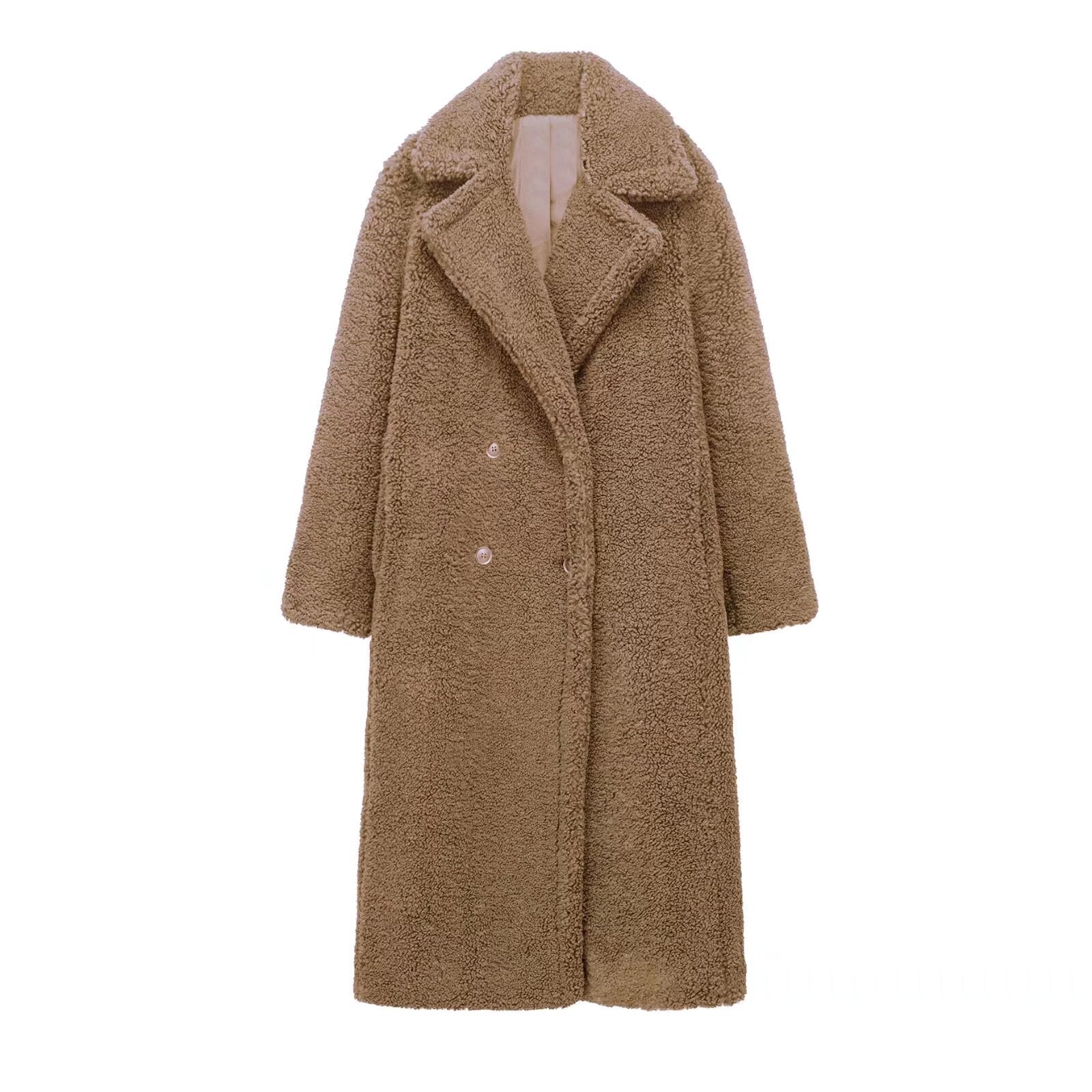 Women’s Long Coat - Double Breasted