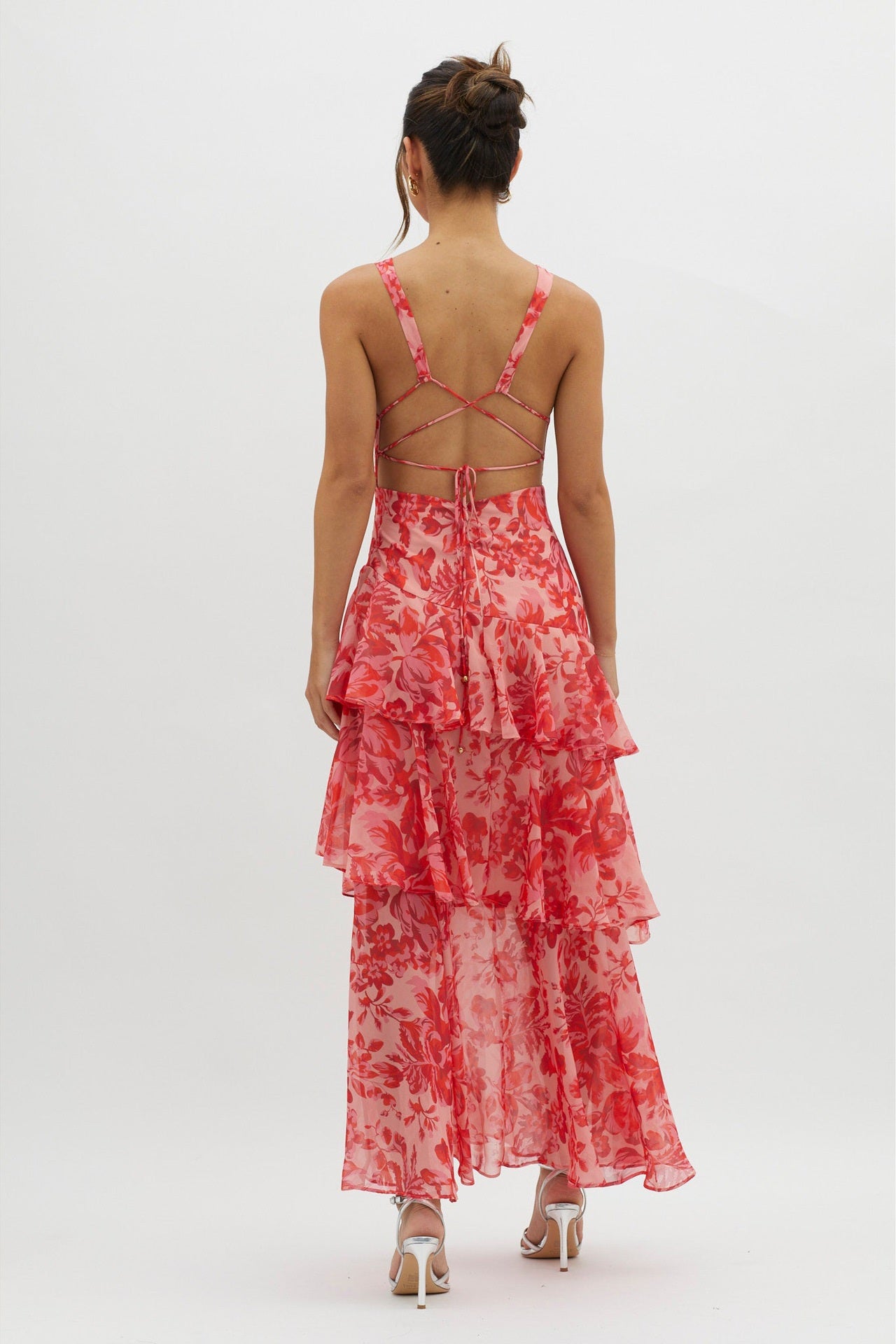 Tiered Ruffle Maxi Dress | Floral | Light and Flowy