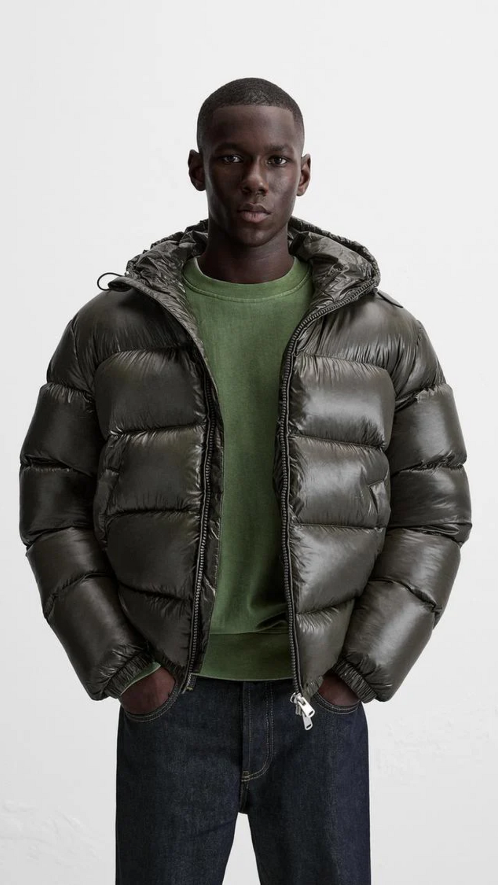Unisex Padded Down Jacket | With Hood