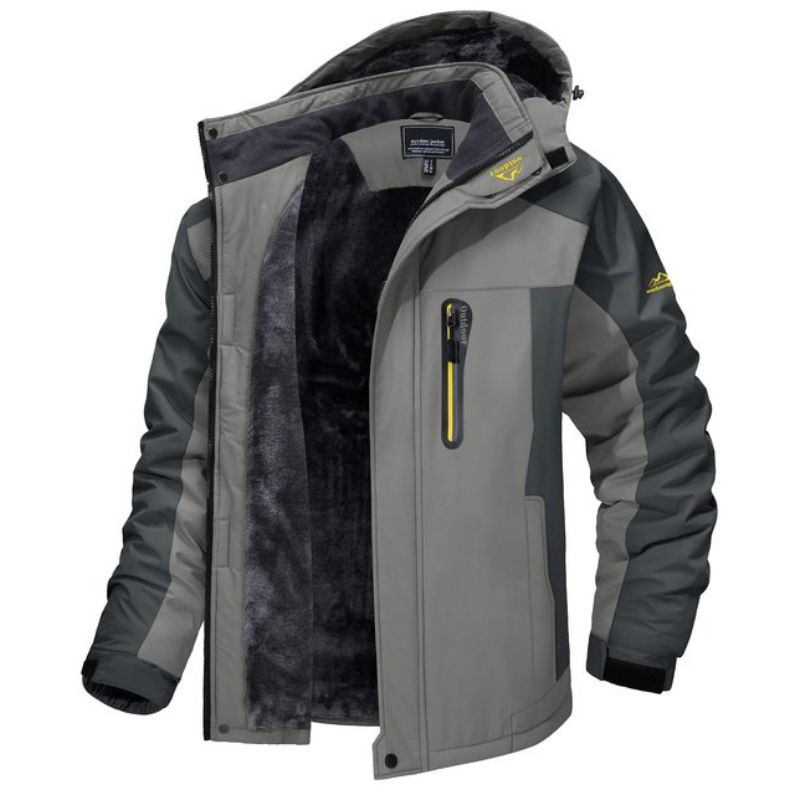 Men’s Winter Jacket - Hooded for Cold Weather