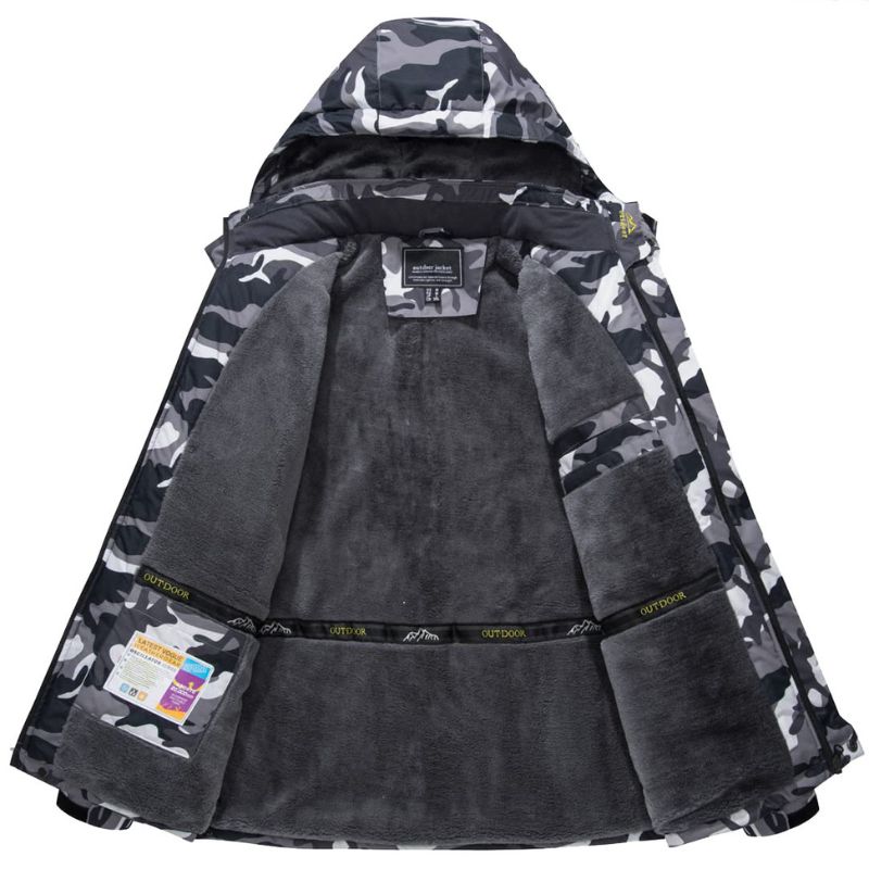 Men’s Winter Jacket - Hooded for Cold Weather