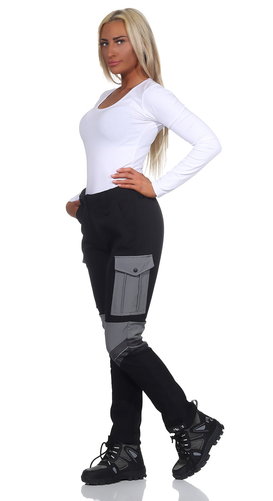 Women's Outdoor Trousers – Slim Fit with Pockets