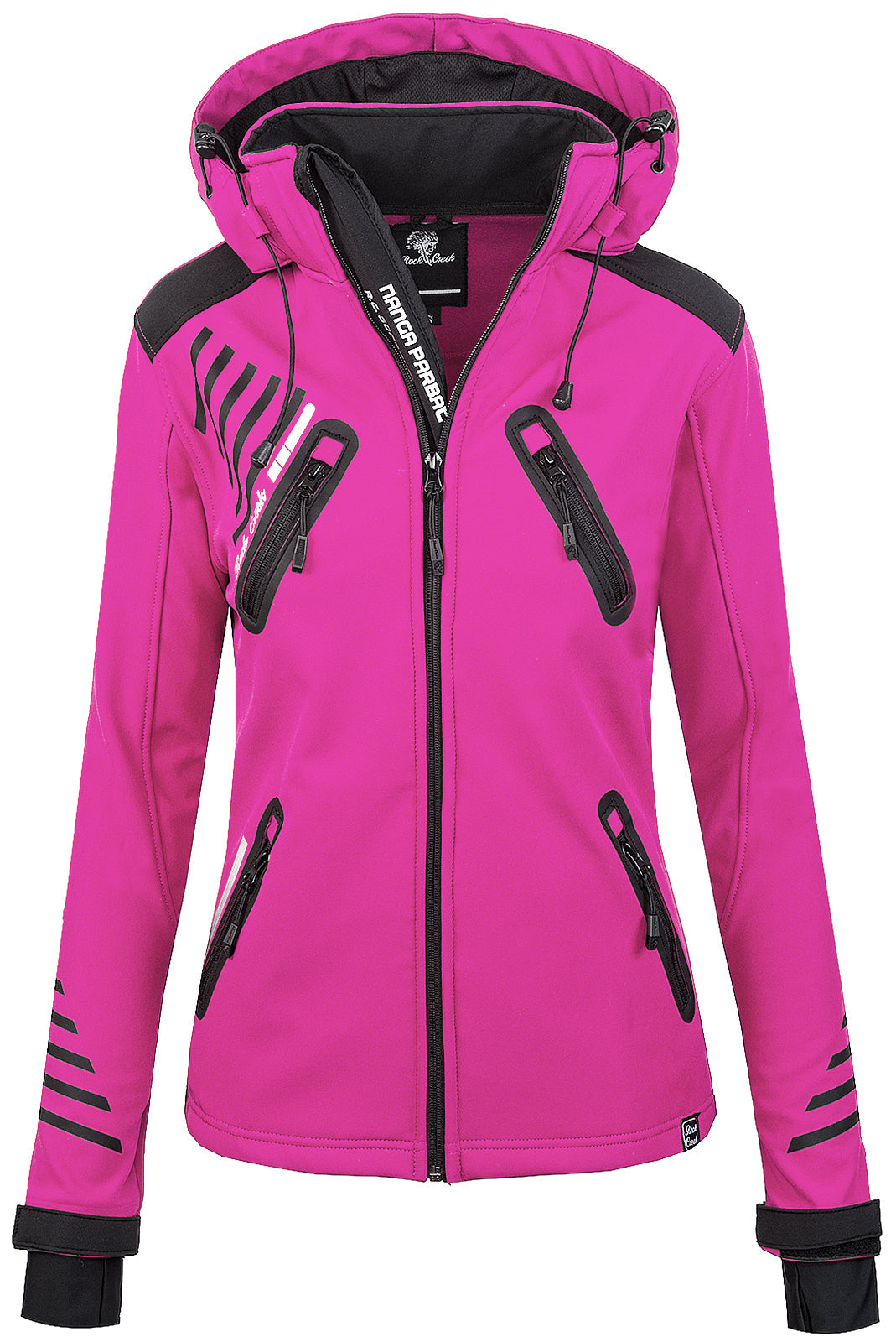 Women's outdoor jacket – regular fit, zip fastening