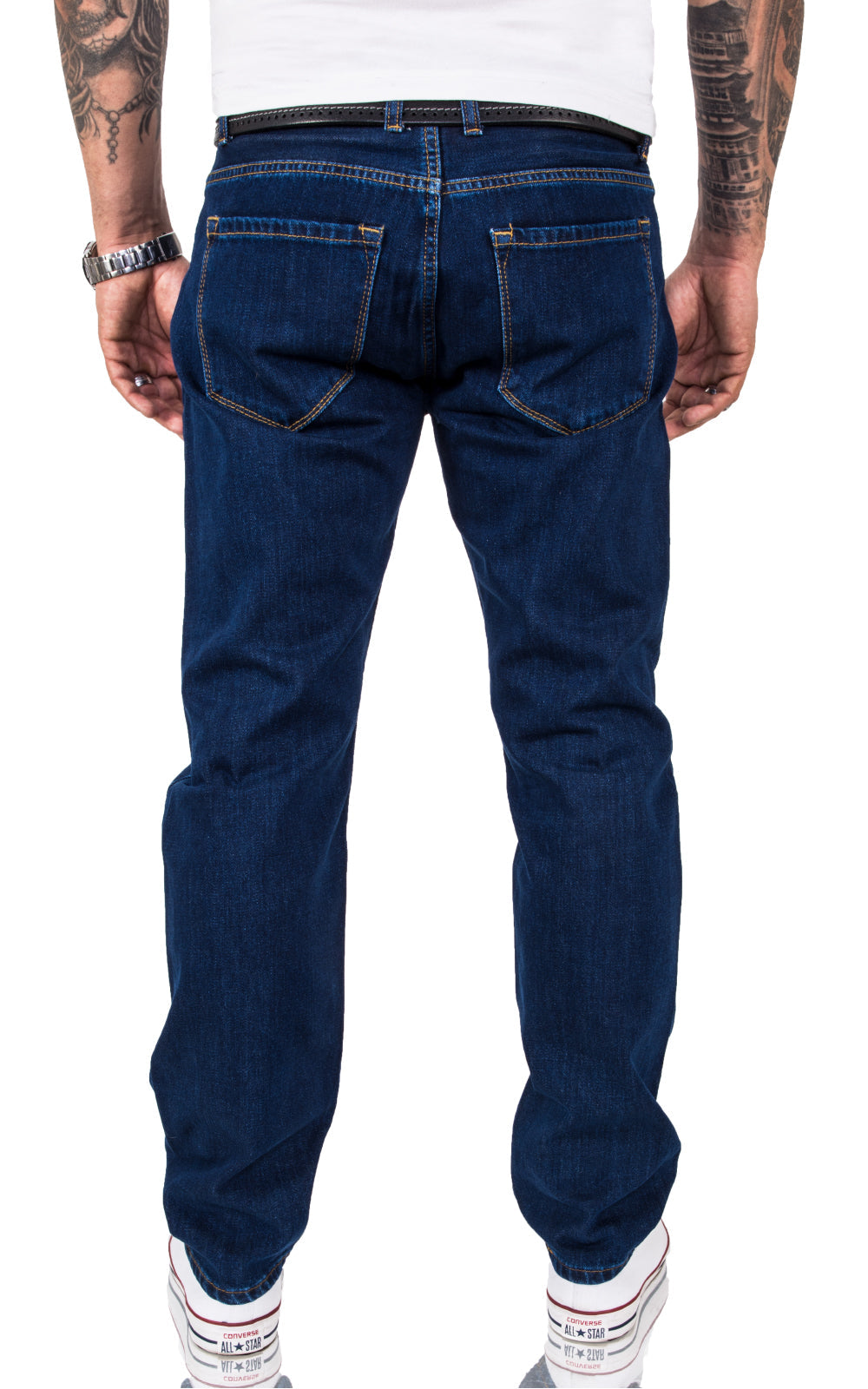 Men's Jeans – Regular Fit Dark Blue