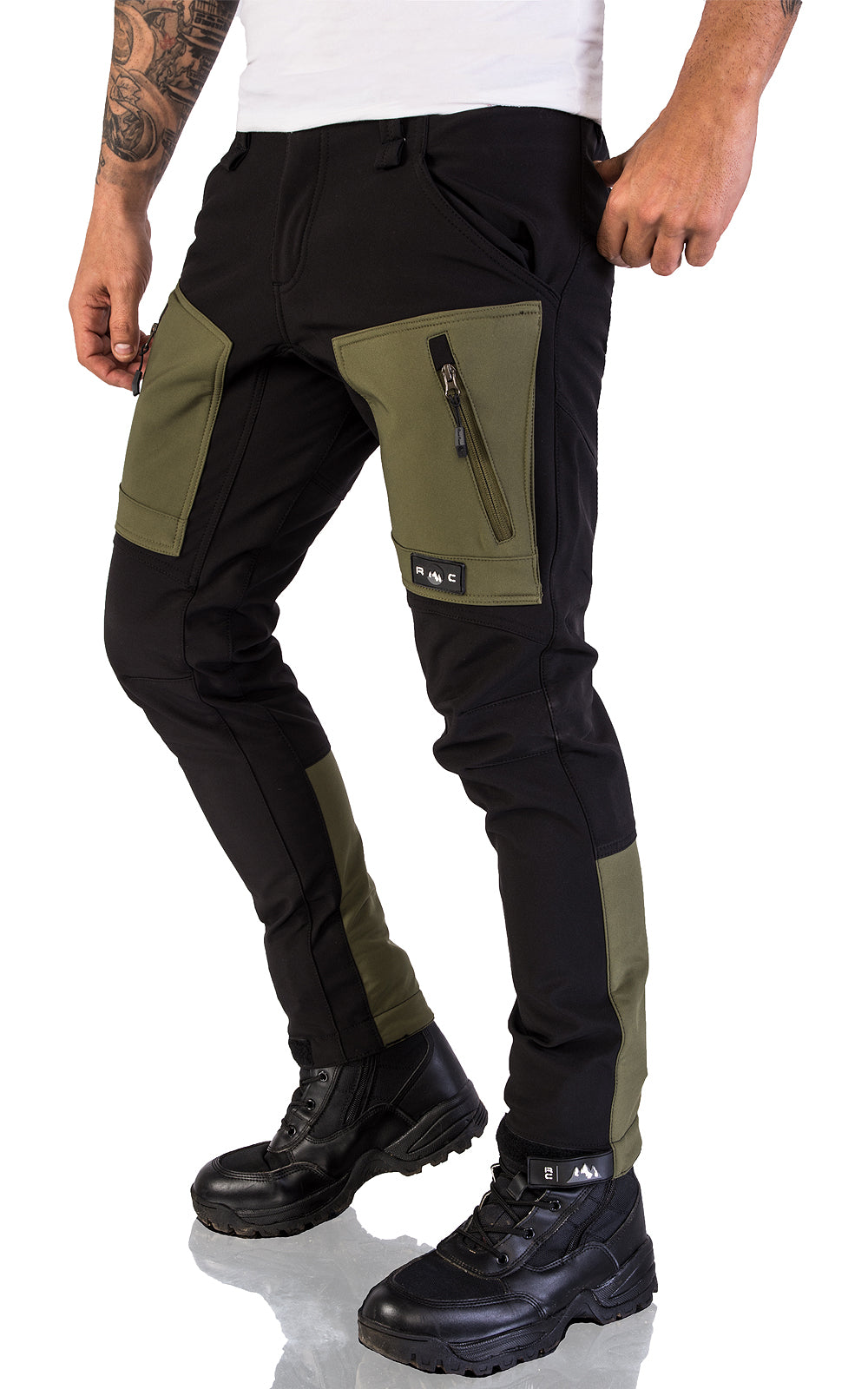 Men's trousers – with zip fastening and pockets