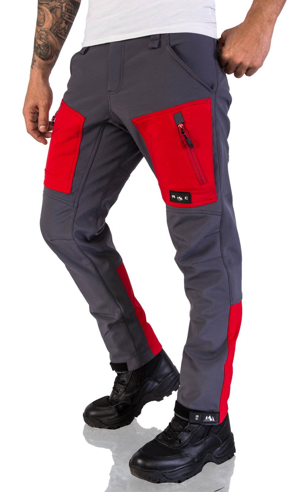 Men's trousers – with zip fastening and pockets
