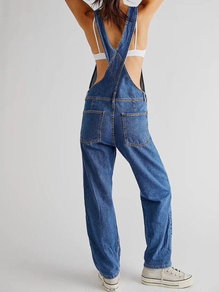 Romy | Women’s Jumpsuit | Relaxed Denim Harem Fit