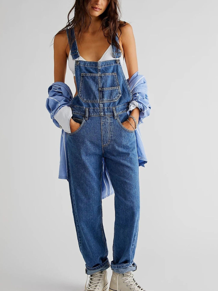 Romy | Women’s Jumpsuit | Relaxed Denim Harem Fit