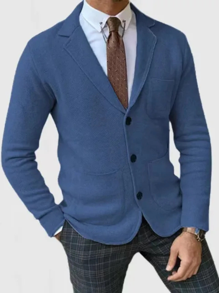 Ruben | Men’s Knit Blazer | Elegant & Modern Touch