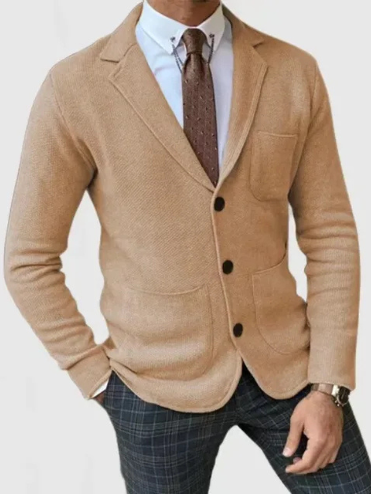 Ruben | Men’s Knit Blazer | Elegant & Modern Touch