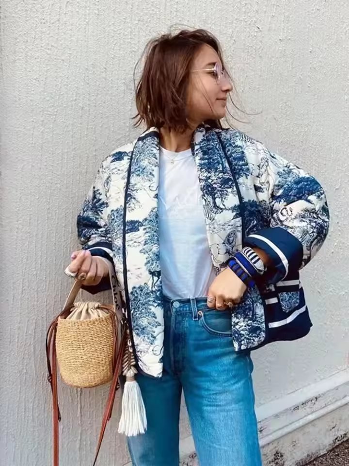 Mira | Women’s Quilted Jacket | Vintage-Inspired & Oversized