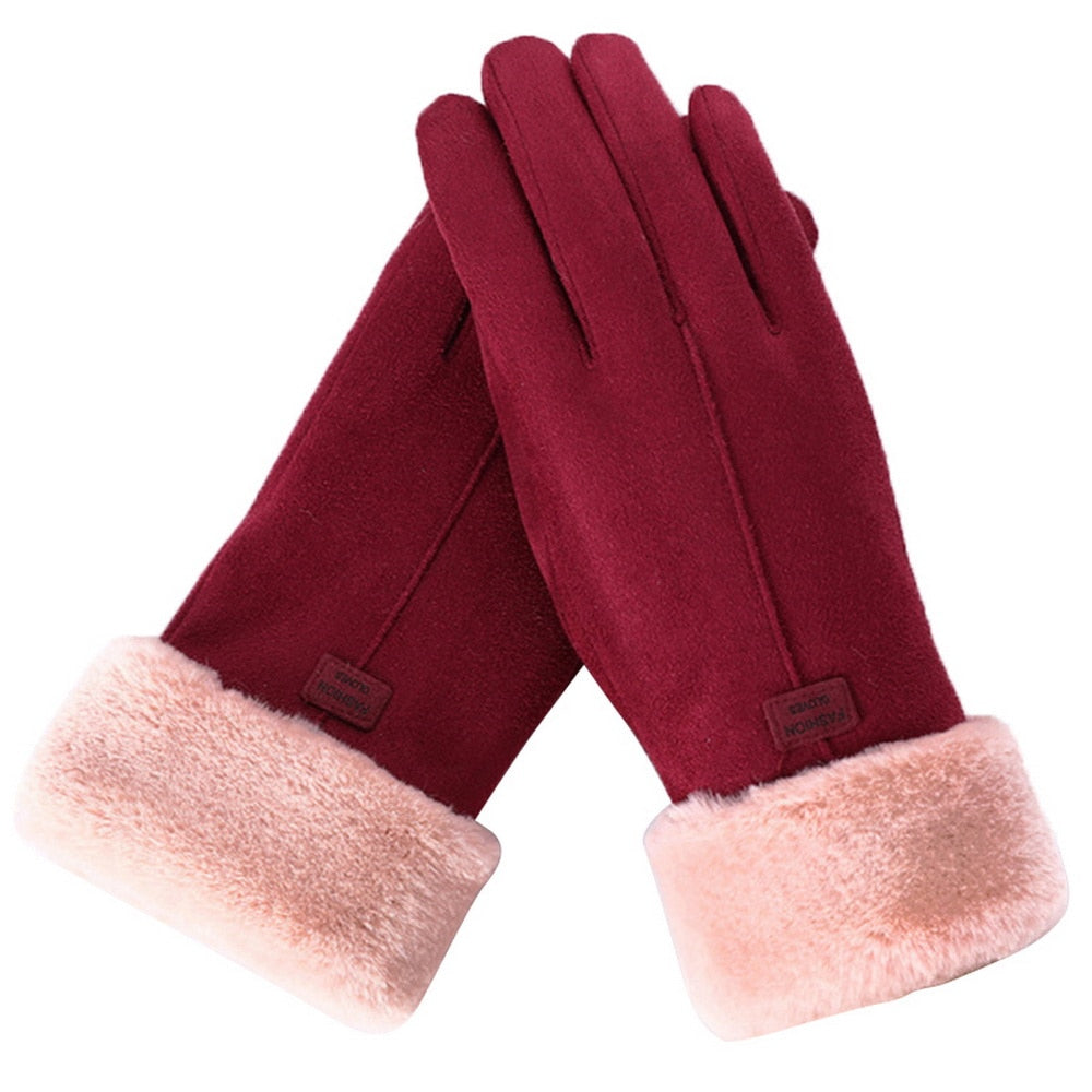 Winter gloves for women – gloves with soft lining