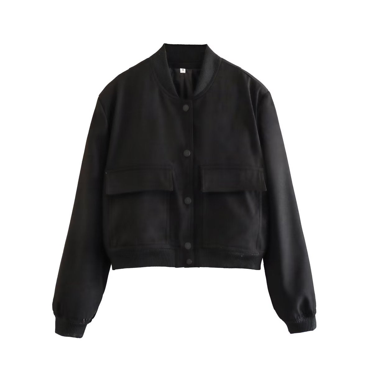 Ellie – Women’s Cropped Jacket With Pockets